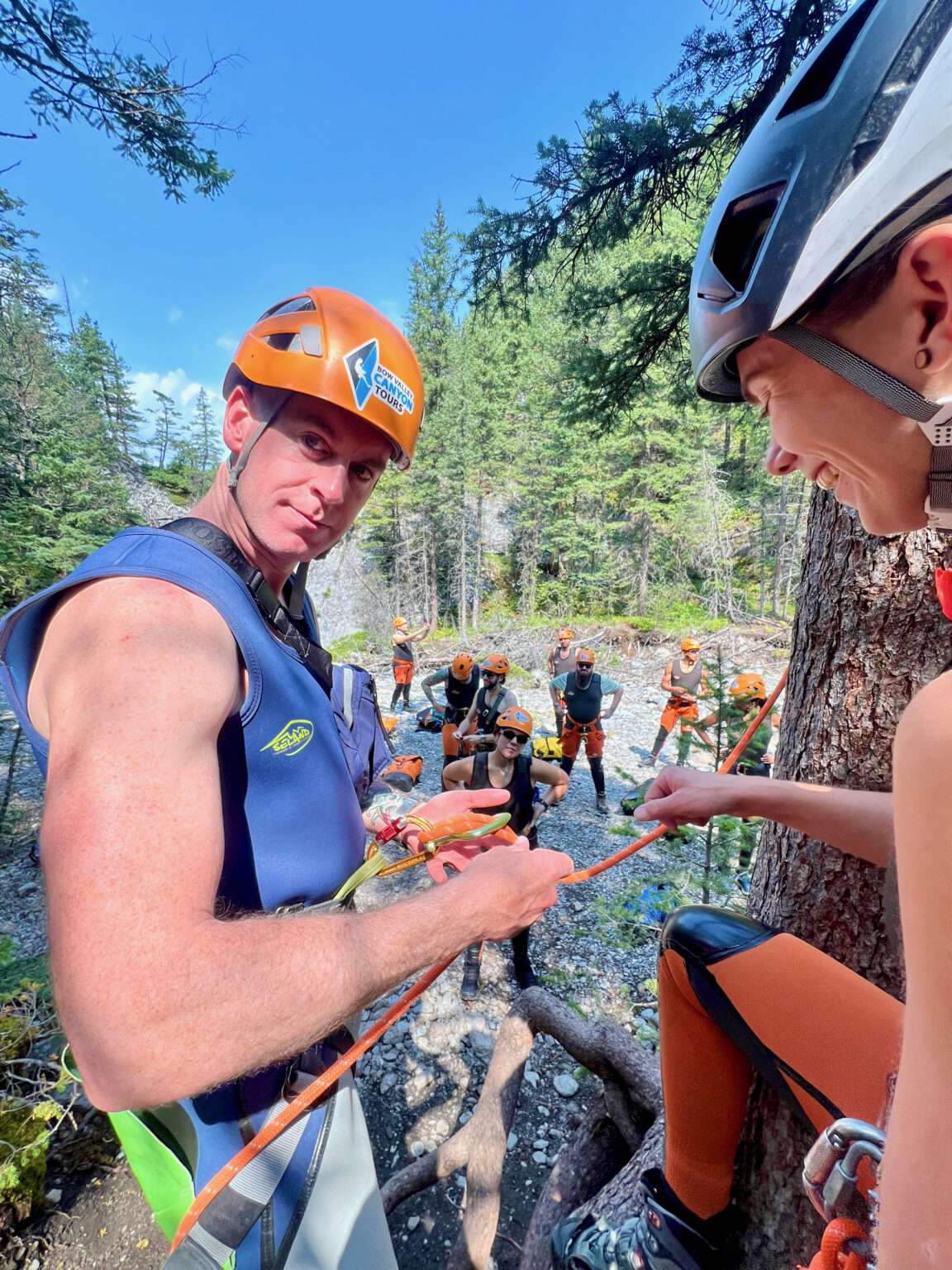 Banff Canmore Heart Creek Canyoning Tour